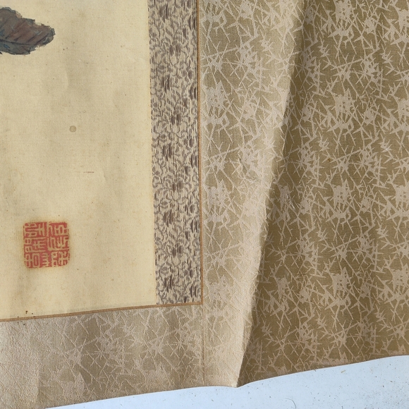 Zhang Xiong (Qing Dynasty) Hand Painted Silk On Paper Scroll, 1878 - Picture 15 of 15